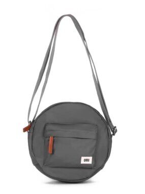 NWT ORI LONDON Paddington Crossbody Bag Graphite Vegan Purse Travel Handbag CUTE